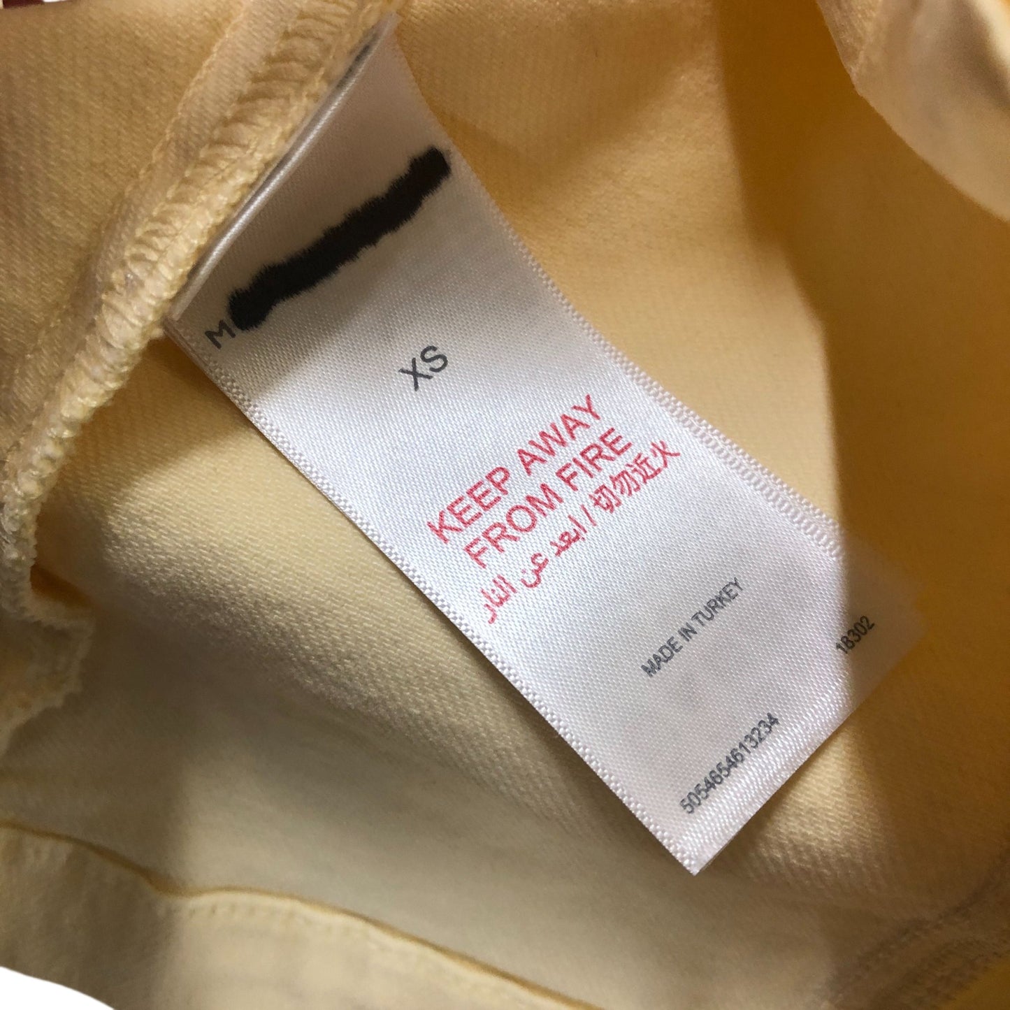 Sleeveless Vest Top Size 8 Women's Light Yellow Casual Style