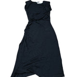 Baukjen Black Midi Dress UK Size 10 Women's Lycella Fabric Sleeveless