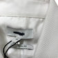 Marcell LS Shirt XS Men's Slim Fit White Cotton Textured Long Sleeves