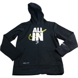 Nike Dri-Fit All In Hoodie M Kids 10-12 Years Black Activewear