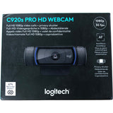 LOGITECH C920s Pro HD Webcam Full 1080p 30fps Video Calls Privacy Shutter