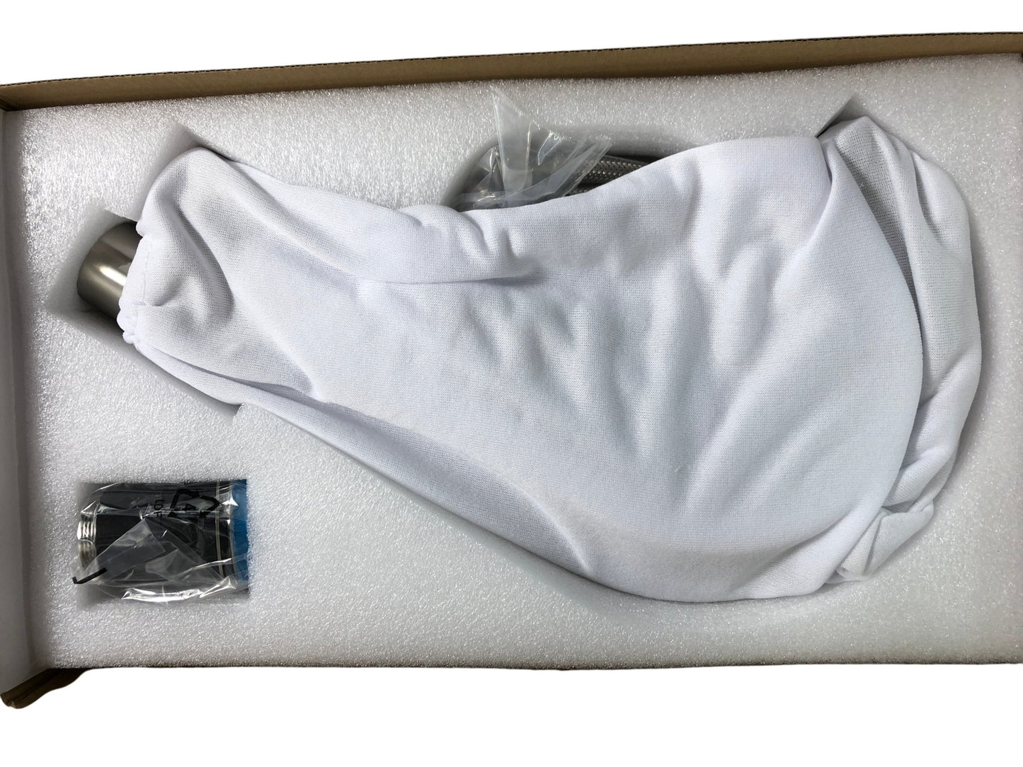 Modern Kitchen Tap Stainless Steel Curve Mixer Water Faucet with Hoses