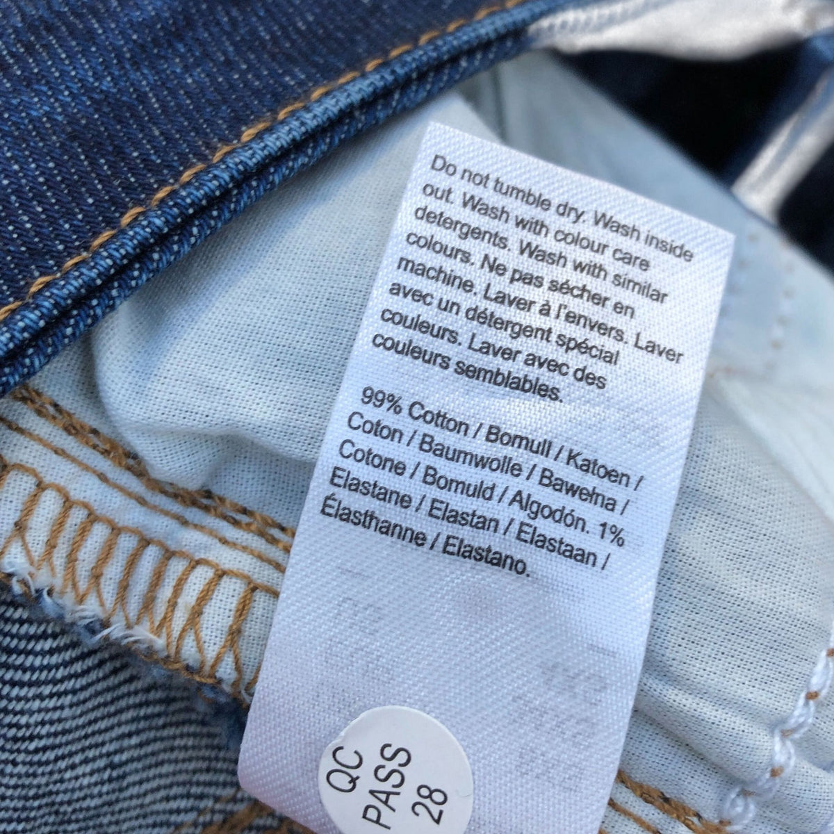 River Island Petite Mom Jeans Turn Ups Blue