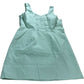Mint Green Structured Sleeveless Mini Dress Size 18