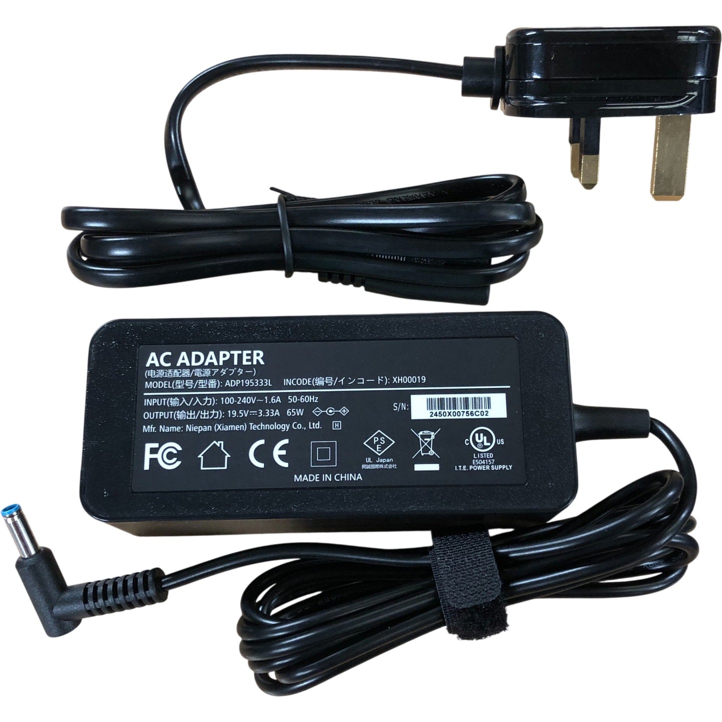 Dexpt 65W AC Adapter Charger Power Supply for Laptop Universal Replacement