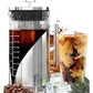 CAFÉ DU CHÂTEAU Cold Brew Coffee Maker 1L Stainless Steel Press Pot