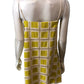 River Island UK18 Women's Yellow Crochet Mini Dress Spaghetti Straps Casual