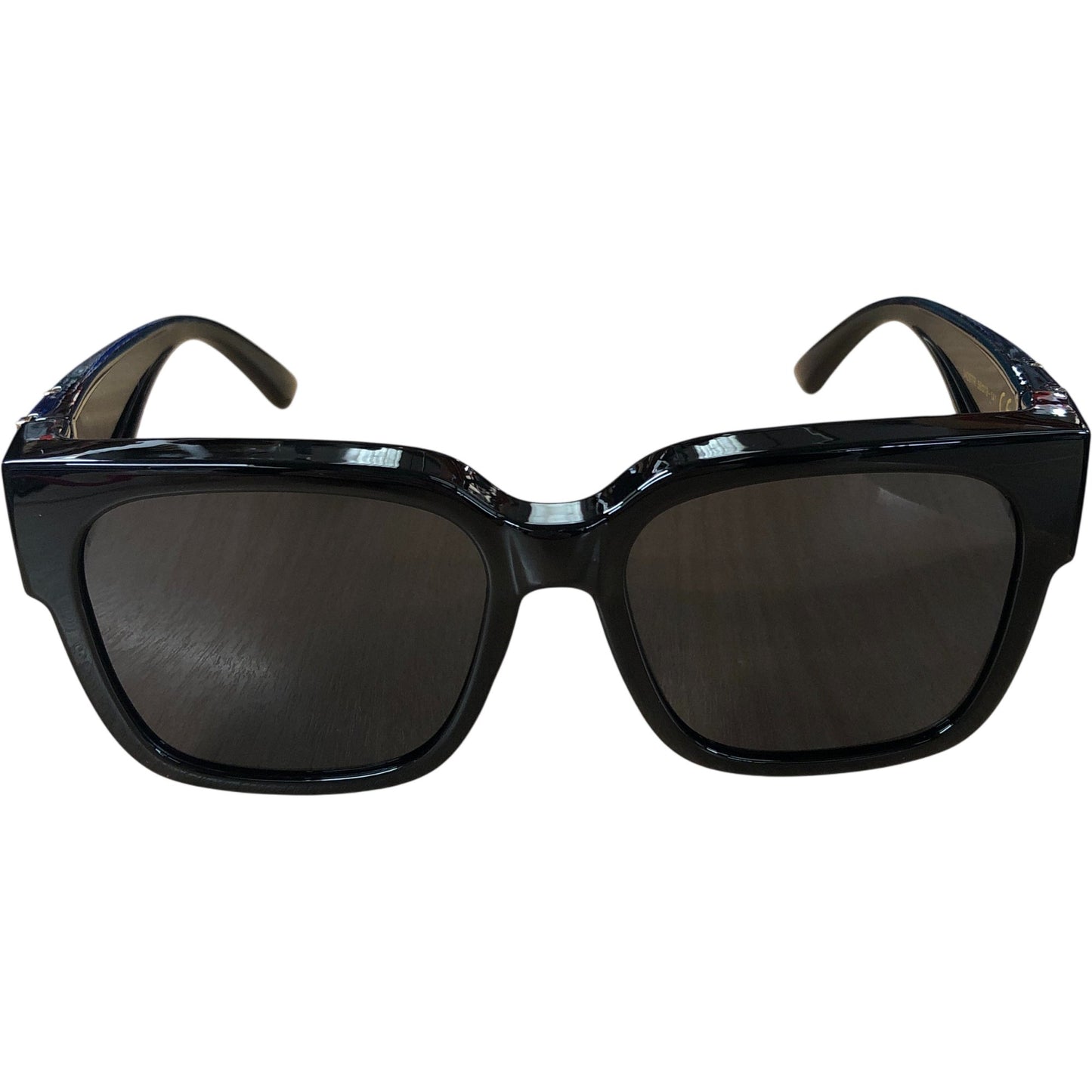 Tianyesy Polarized Sunglasses Black Square Frame UV Protection Women