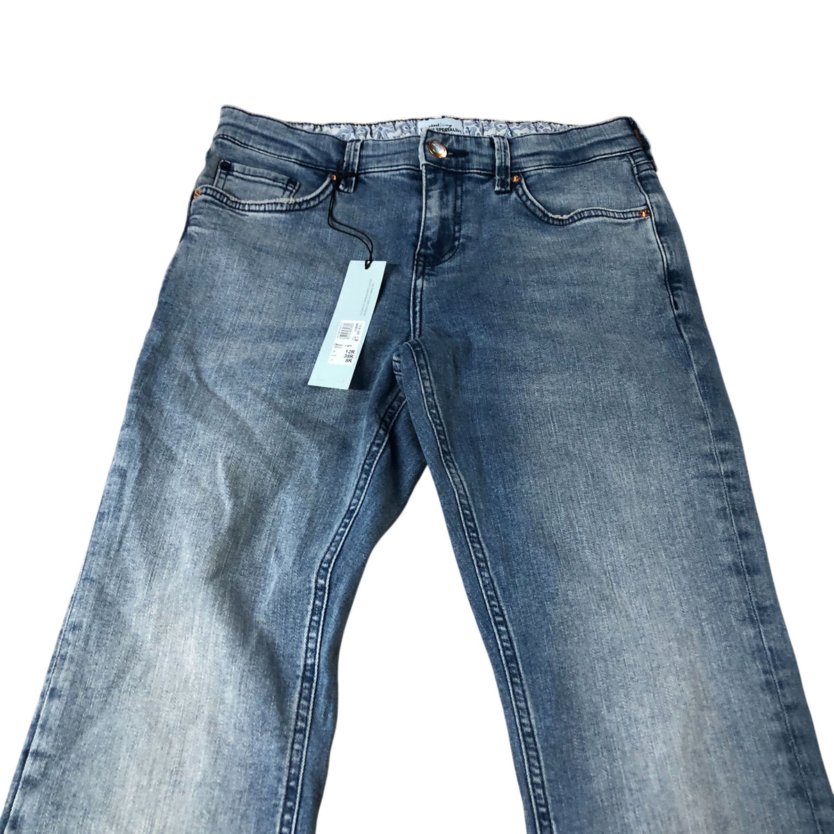 River Island Flared Jeans Women's Light Wash Denim UK12