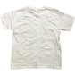 River Island Girls T-Shirt 7-8 Years White Polka Dot Bow Design Short Sleeve Top