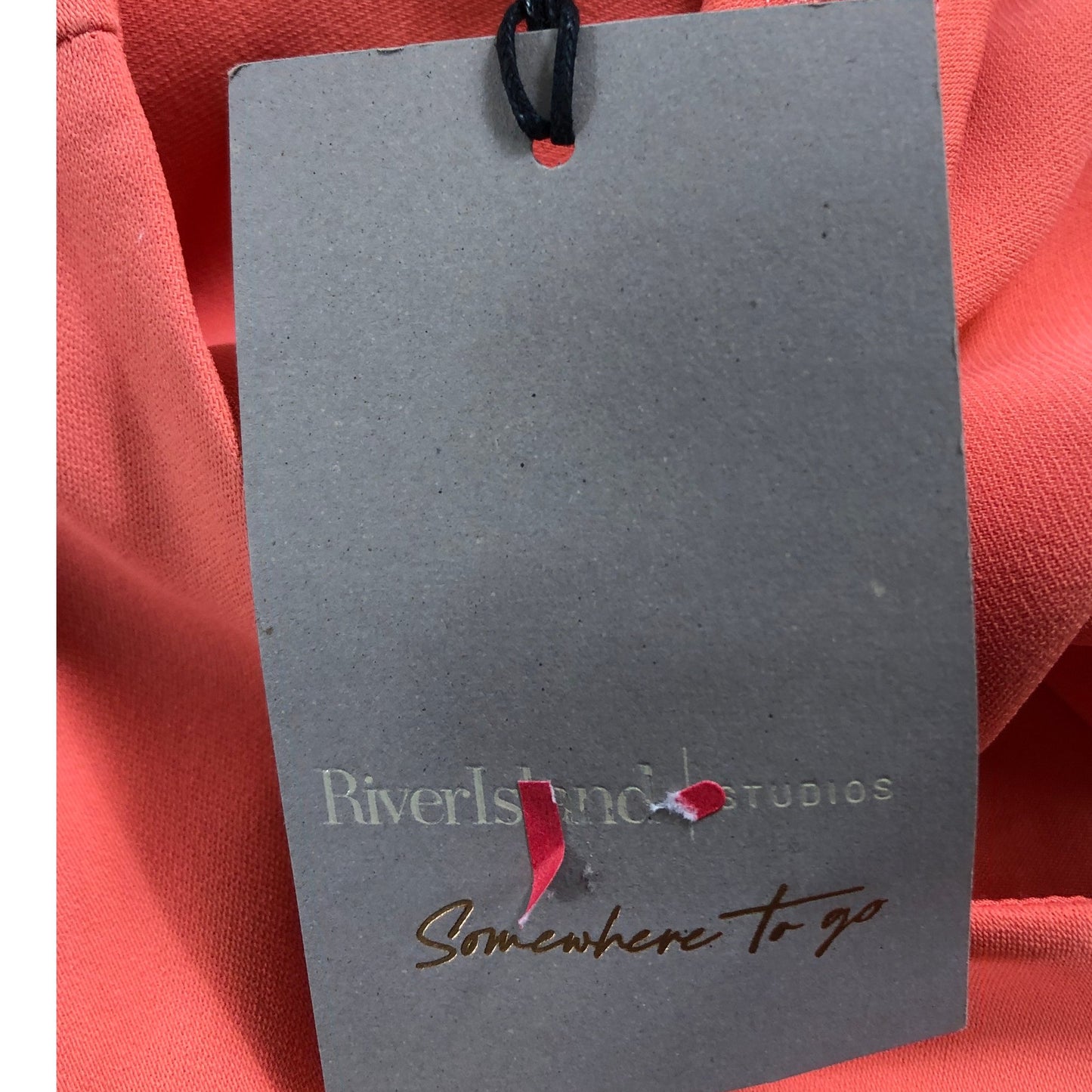 River Island Coral Garden Bodysuit Size 12 Women's Sleeveless Layered Style