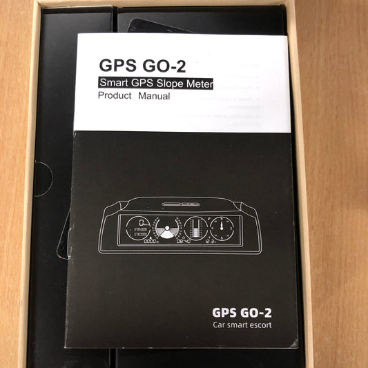 GPS GO-2 Multi-Function Odometer Gauge Vehicle Navigation System New