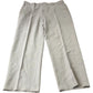 River Island Men's Relaxed Fit Light Grey Pinstripe Trousers W40 L32