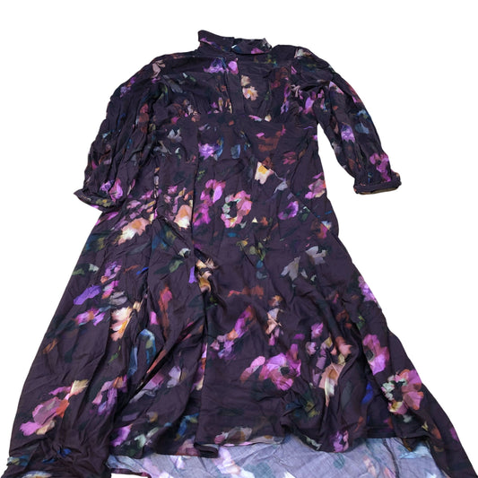 Baukjen Floral Print Dress Long Sleeve Women’s 100 Viscose