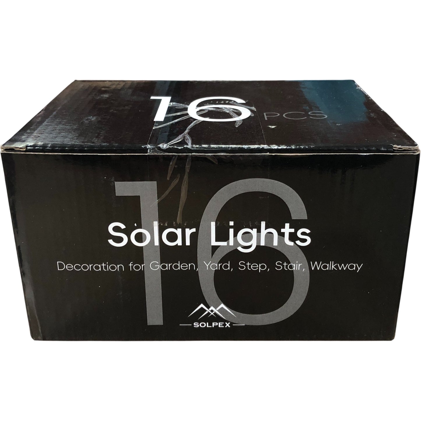 Solpex Solar Lights 16 Pcs Garden Decoration Warm White Solar Powered Outdoor