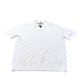River Island Short Sleeve White Polo Shirt Size L Men's Lightweight Cotton