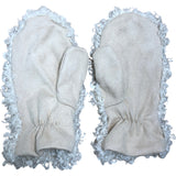 River Island Girls' Gloves UK5-12 Brown Light Accessories Curly Design