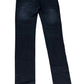 AVANT GARDE Skinny Jeans 34W 32L Women's Black Stretch Denim