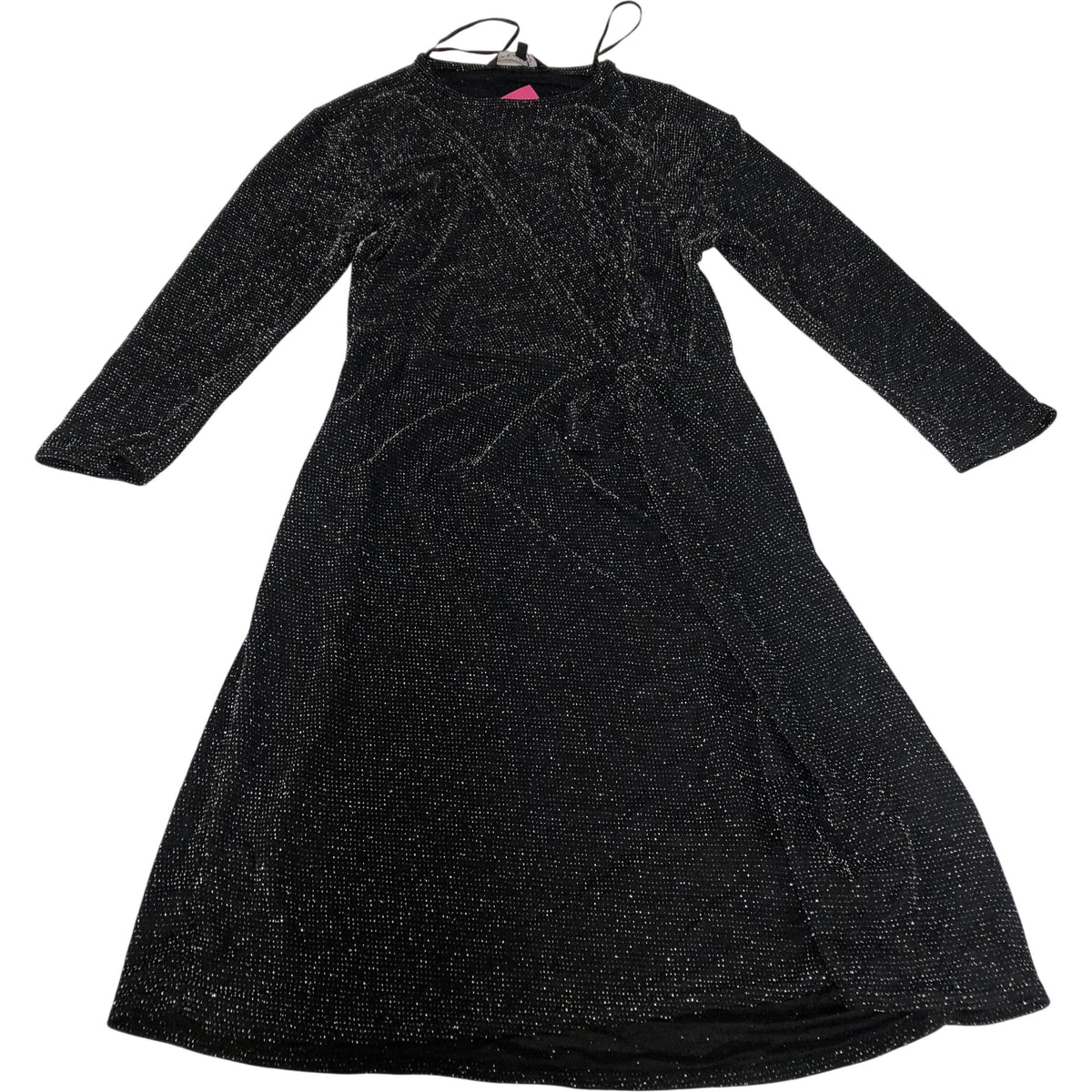 Long Sleeve Shimmer Dress UK8 Women's Party Dress Jersey
