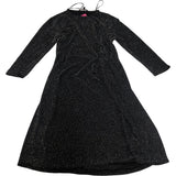 Long Sleeve Shimmer Dress UK8 Women's Party Dress Jersey