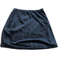 River Island Black Velvet Skirt Size 10 Women's Casual High Waisted