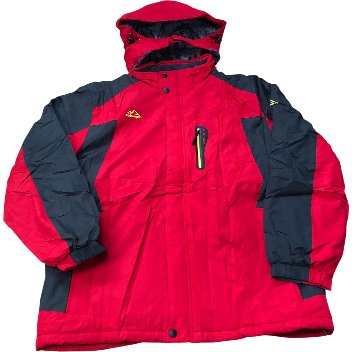Men's Outdoorsport Red And Black Sport Jacket