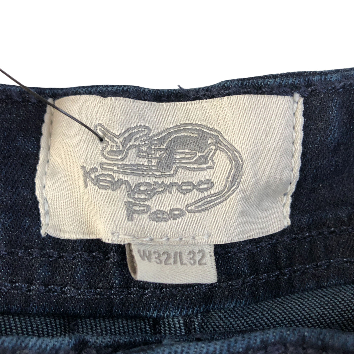 Kangaroo Poo Men's W32 L32 Dark Blue Jeans Classic Fit