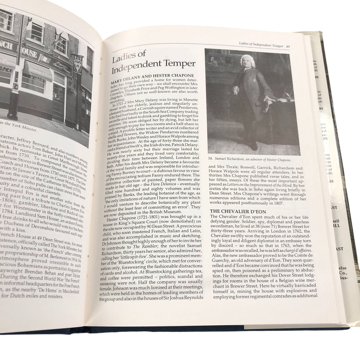 Soho Past Richard Tames Historic Book