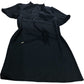 River Island Black Dress Size 8 Women's Short Sleeve Belted