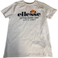 Ellesse Established 1959 T-Shirt Cotton White Graphic Print 12-13 Years