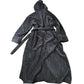 The White Company Organic Cotton Hooded Robe Charcoal Grey Soft XL