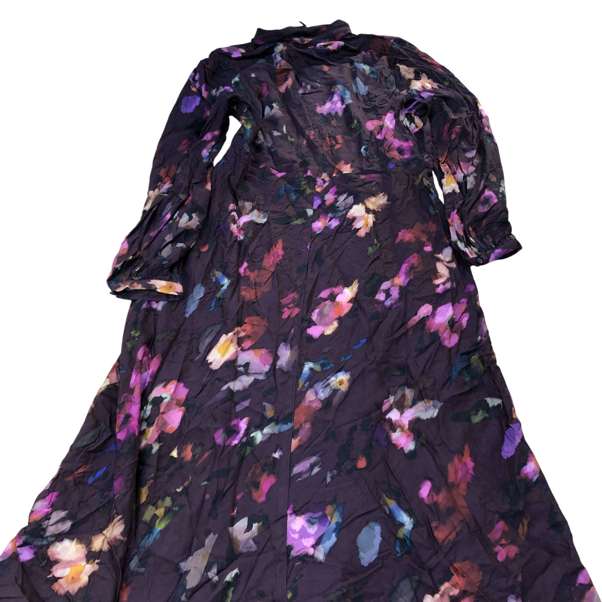 Baukjen Floral Print Dress Long Sleeve Women’s 100 Viscose