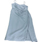 UK14 Women's Light Blue Midi Dress Adjustable Straps