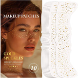Makeup Patches 10 Count Dust Star Freckles Temporary Face Stickers Waterproof