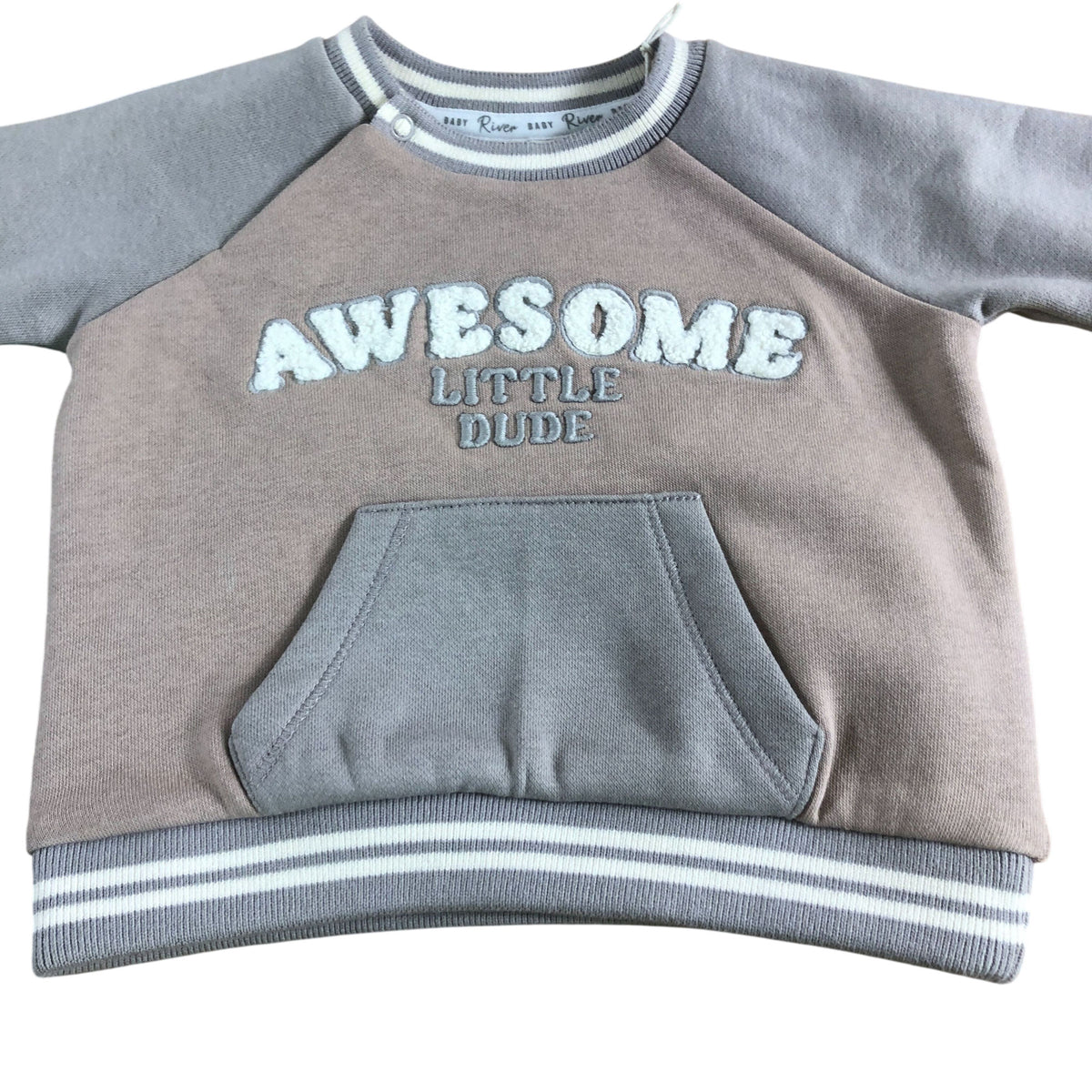 River Island Baby Toddler Outfit 0-3 Months Awesome Little Dude Set