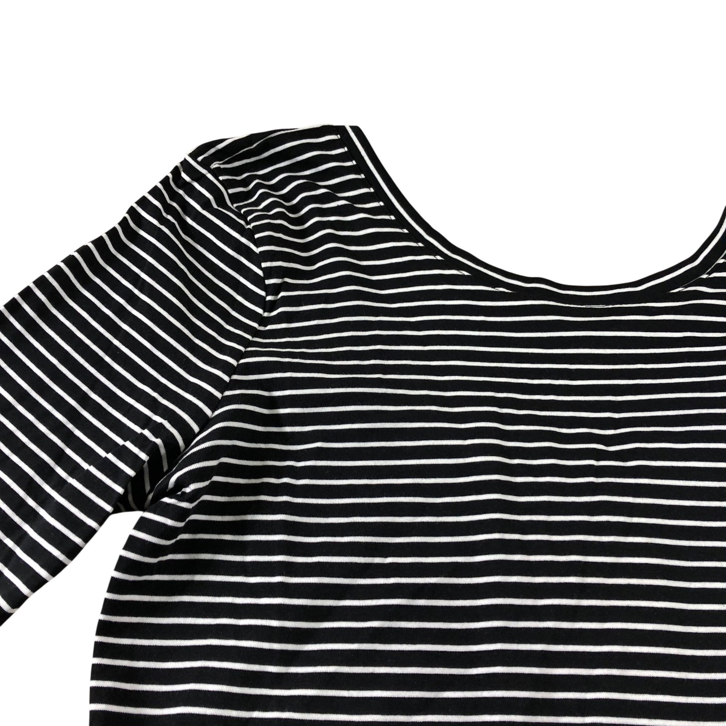 Black Striped Ballet T-Shirt - Size 10