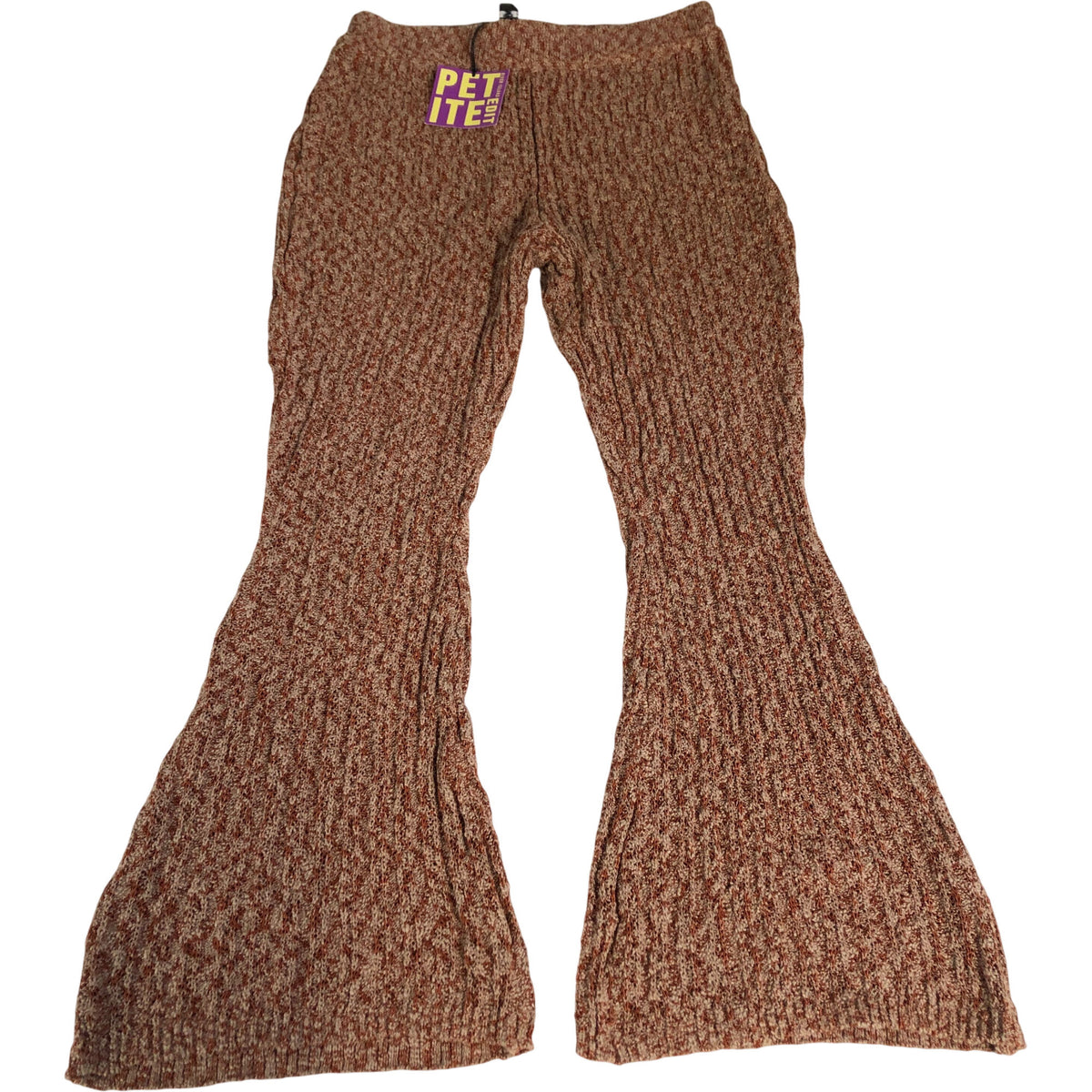 River Island Petite Trousers Women's Flared Knit Trousers Patterned