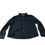 River Island Black Long Sleeve Shirt Casual Button Up Top Medium