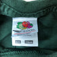 Fruit Of The Loom Green T-Shirt 5-6 Years Kids Casual Cotton Top