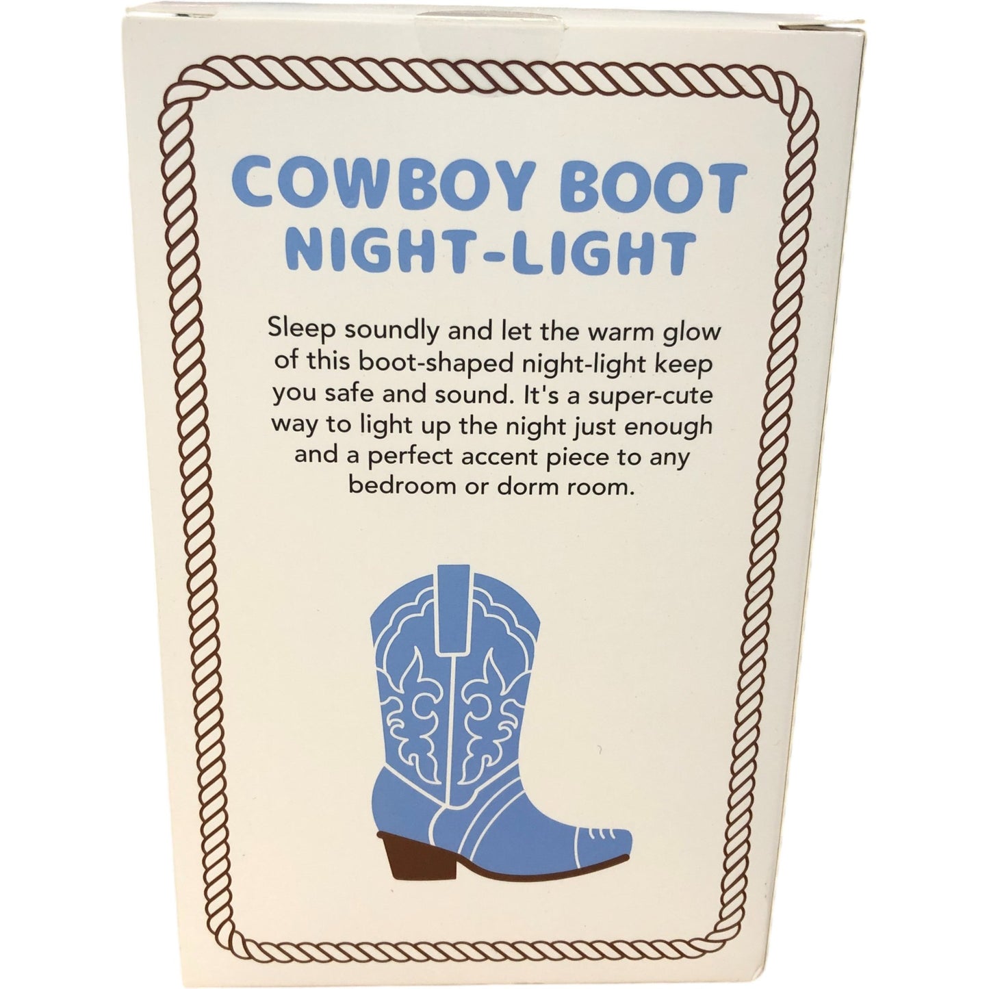 Cowboy Boot Night Light Cute Sleep Aid Décor