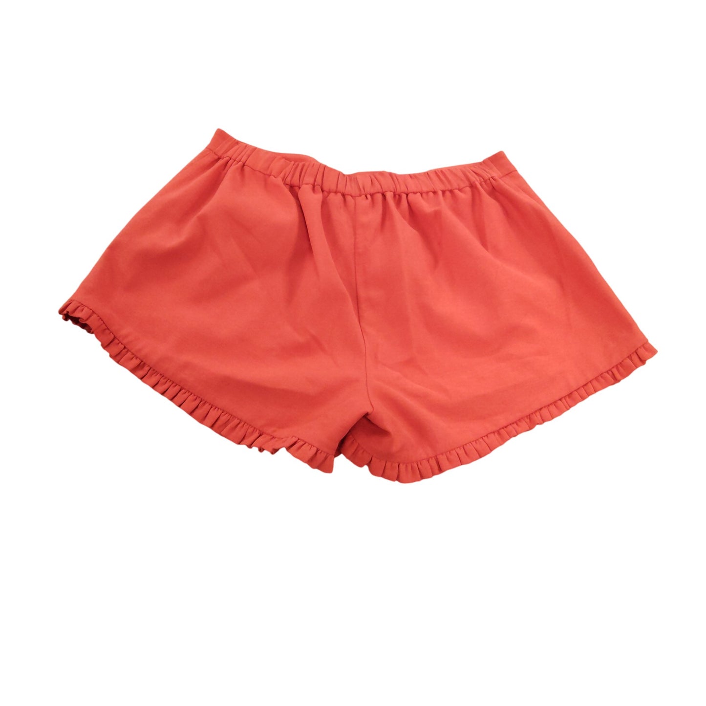 River Island Women's Frill Hem Shorts UK18 Coral Comfortable Casual Summer