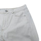 Premium White Denim Jeans UK12 Women's Casual Everyday Wear Cotton