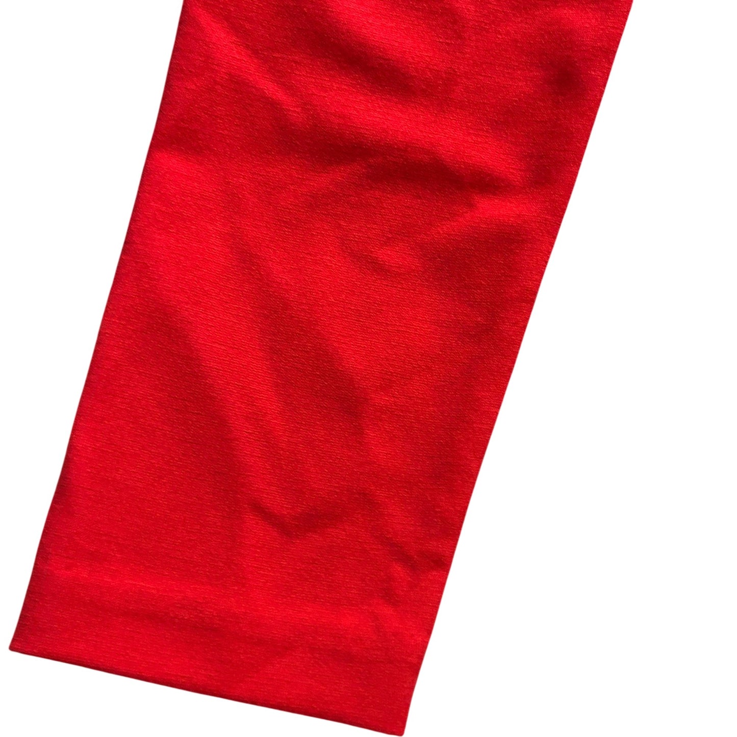 Red Colourblock Midi Dress - Size 6
