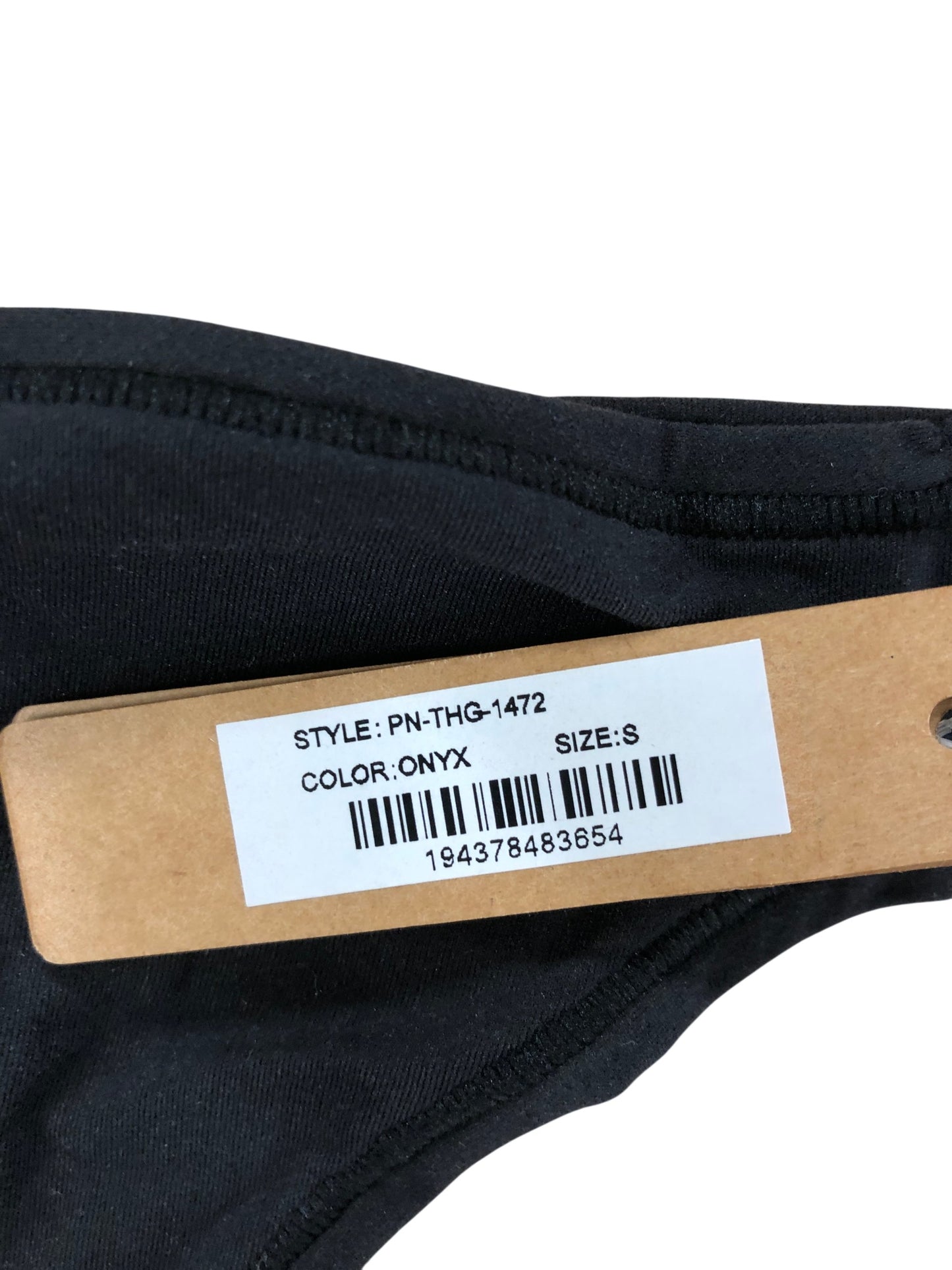 SKIMS Onyx Thong Size S Women's Stretchy Comfortable Thong Underwear