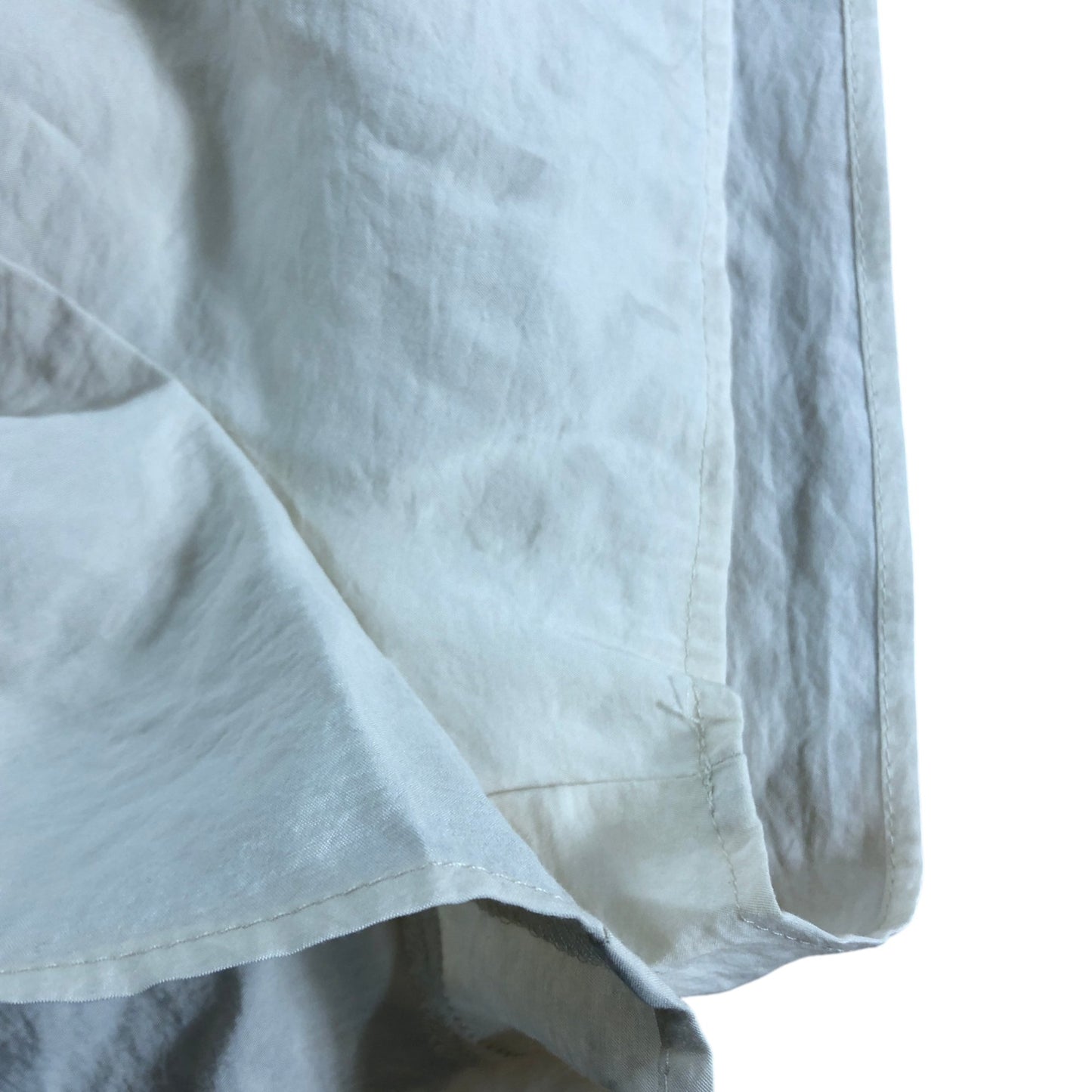 River Island Ruffled Bodysuit UK8 Women's Beige Light Off Shoulder Style