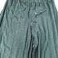 River Island Wide Leg Trousers UK10 Women's Ribbed Stretchy High Waist Green