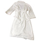 The White Company Extra Small Women's White Cotton Robe Soft Warm Bathrobe