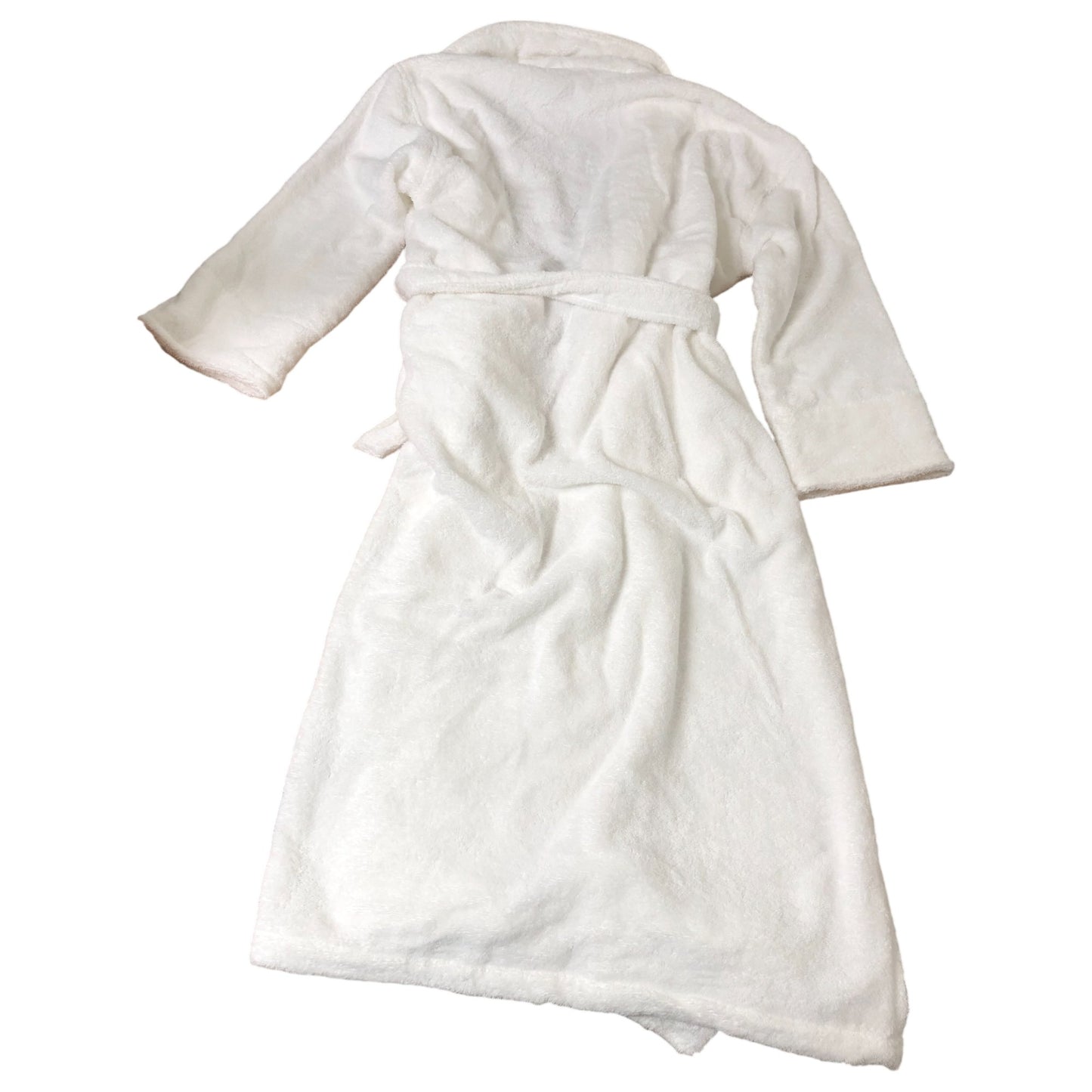 The White Company Extra Small Women's White Cotton Robe Soft Warm Bathrobe