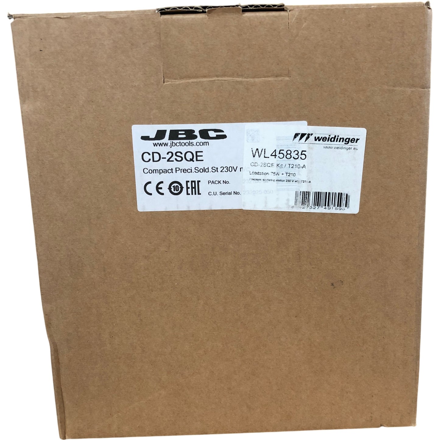 JBC CD-2SQE Precision Soldering Station Kit 75W T210 Electronic Tools