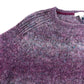 Space Dye Jumper UK20 Women's Purple Knit Sweater